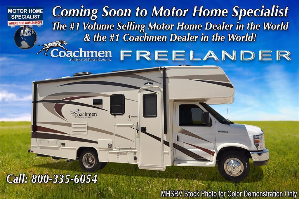 2018 Coachmen Freelander 22QBC RV for Sale at MHSRV W/Ext. TV, 15K A/