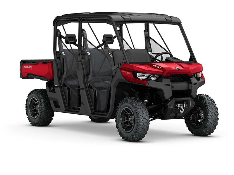 2017 Can-Am Defender MAX XT HD10 Intense Red