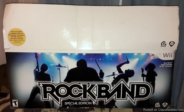 Nintendo Wii Rock Band Special Edition