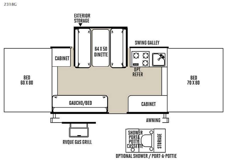 2015 Forest River Rv Rockwood Freedom Series 2318G