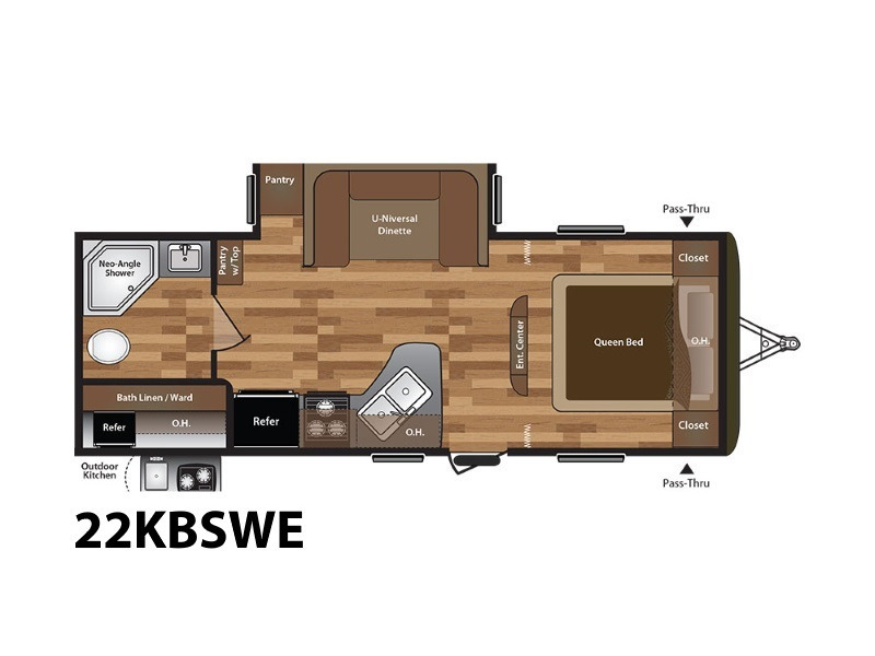 2017 Keystone Rv Hideout 22KBSWE