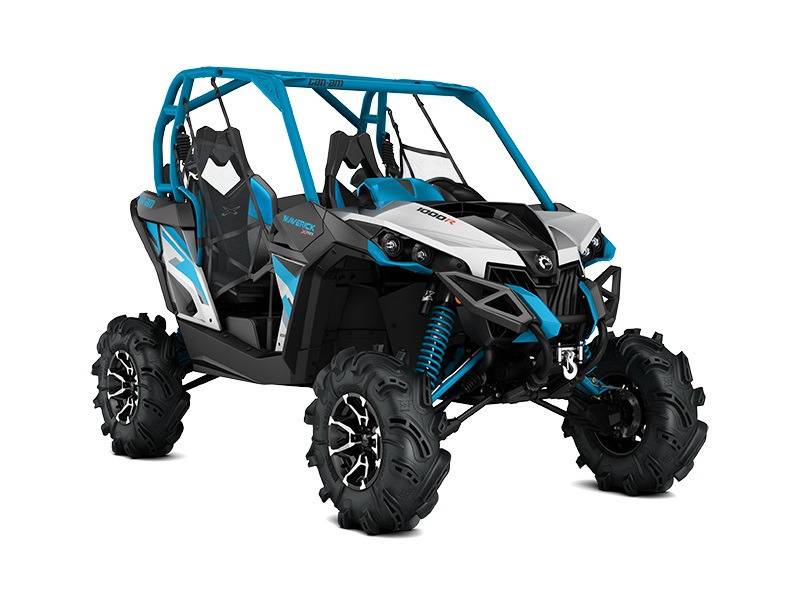 2017 Can-Am Maverick X mr 1000R Hyper Silver & Octane Blue