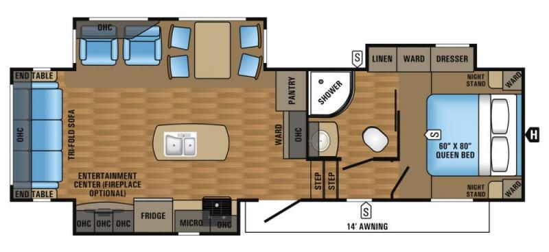 2017 Jayco Eagle HT 28.5RSTS