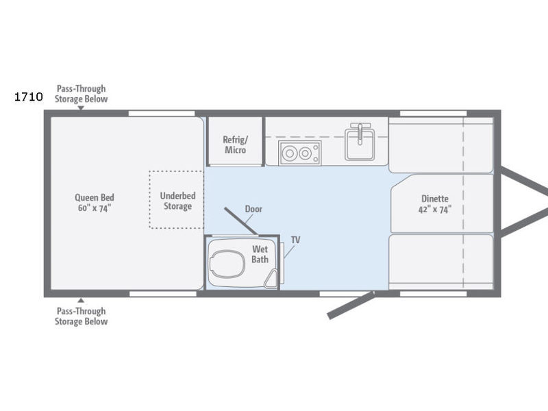 2017 Winnebago Industries Towables Winnie Drop 1710