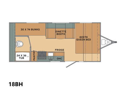 2017 Shasta Oasis 18BH