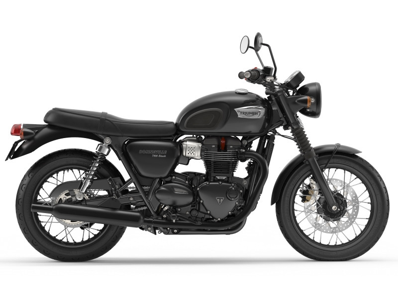 2017 Triumph Bonneville T100 Black Jet Black