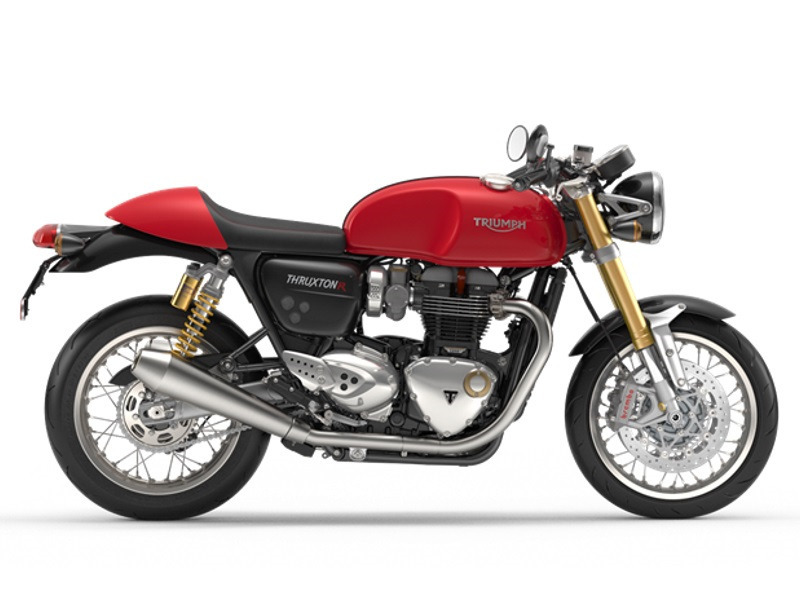 2017 Triumph Thruxton 1200 R Diablo Red