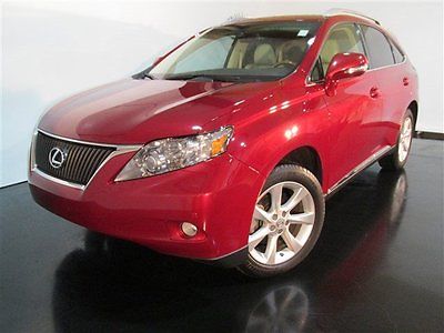 Lexus : RX FWD 4dr 2010 suv used gas v 6 3.5 l 211 6 speed sequential shift automatic w od fwd red