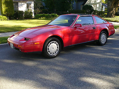 Nissan : 300ZX Red Clean California Rust Free Nissan 300ZX 2+2 Great Find for Z Enthisiast T-Tops