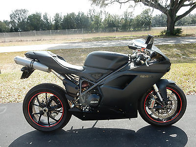 Ducati : Superbike 848 evo 140 hp low miles super clean flat black so fast ready to go