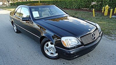 Mercedes-Benz : CL-Class Base Coupe 2-Door 1998 mercedes benz cl 500 xenon sunroof heated and memory seats cd changer