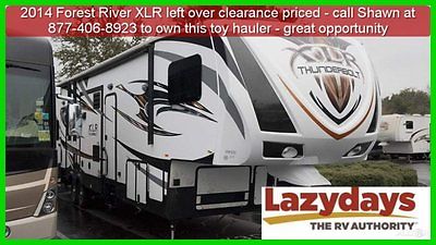 2014 Forest River XLR Thunderbolt 35X12HP New Toy Hauler Clearance Priced RV