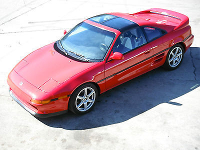 Toyota : MR2 Base Coupe 2-Door 1993 toyota mr 2 sw 21 new paint t tops jdm 3 sgte turbo engine nice