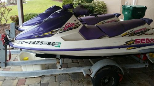 2(1999) SeaDoo personal watercrafts and trailer