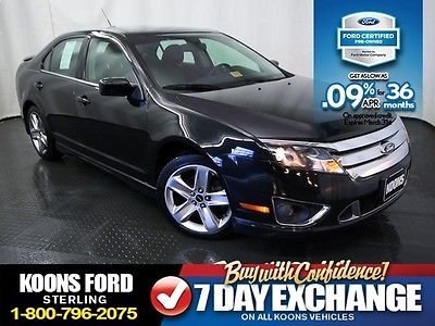 Ford : Fusion Sport 3.5L V6 Factory Certified~Premium Warranty~Leather~Moonroof~Rear Camera & Sensors~3.5L