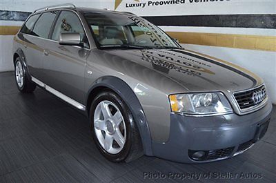 Audi : Allroad 5dr Wagon 2.7T quattro Automatic CLEAN CARFAX  1 OWNER LEATHER SUNROOF BOSE HEATED SEATS WARRANTY $46,420 STICKER