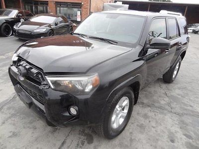 Toyota : 4Runner SR5 2015 toyota 4 runner sr 5 repairable salvage wrecked damaged fixable save project