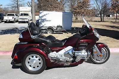 Honda : Gold Wing GL1800 2008 preowned honda goldwing lehman trike dark red like new