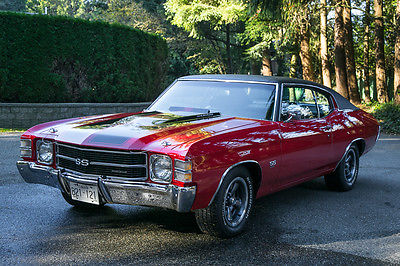 Chevrolet : Chevelle SS 454 with 66,000 Original Miles. Cowl Induction and Air Conditioning!