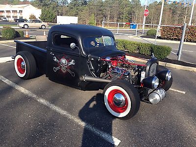 Ford : Other Pickups Red rod 1942 ford rat rod