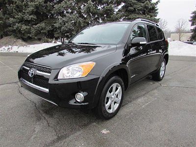 Toyota : RAV4 FWD 4dr I4 Limited FWD 4dr I4 Limited Low Miles SUV Automatic Gasoline 2.5L 4 Cyl BLACK