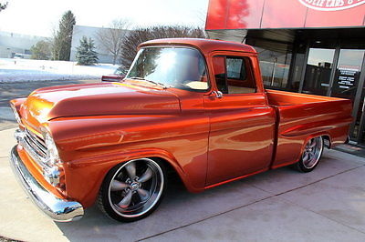 Chevrolet : Other Pickup 59 chevy apache custom frame off restored featured in magazine rare gorgeous hot