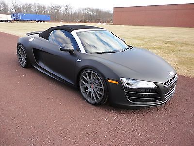 Audi : R8 Stasis SuperCharged Sema UGR Twin Turbo 710HP FAST 2011 audi r 8 v 10 stasis extreme edition 710 hp convertible cleancarfax we finance