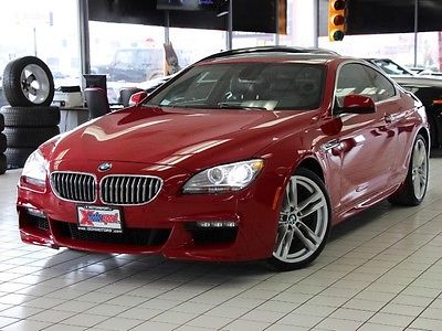 BMW : 6-Series M Sport 1 Owner IMOLA RED Navi Pano Suede 20's Factory Warranty Carfax Certified