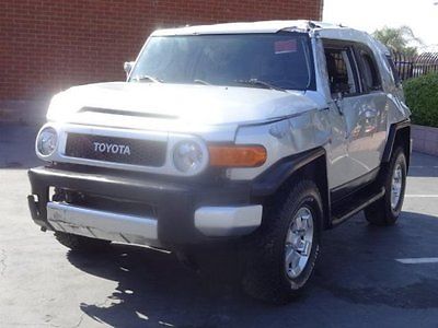 Toyota : FJ Cruiser 4WD 2007 toyota fj cruiser 4 wd damaged repairable loaded priced to sell wont last