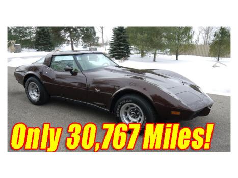 Chevrolet : Corvette 1979 chevrolet corvette coupe only 30 767 actual miles 350 c i 225 h p l 82 v 8