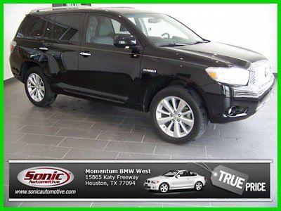 Toyota : Highlander Limited 4WD 4dr  3rd Row Navigation Camera Leather 2009 limited 4 wd 4 dr w 3 rd row natl used 3.3 l v 6 24 v automatic all wheel drive