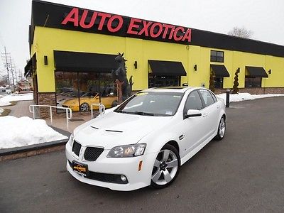 Pontiac : G8 GT 2009 pontiac gt premium package sunroof white clean car no accidents