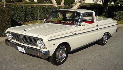 Ford : Ranchero Base 1965 ford ranchero 289 v 8 automatic hot rod vintage classic excellent cond