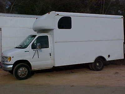 Ford : E-Series Van work truck 1998 ford e 350 box truck tommy lift 5.4 130 k miles 14 ft box barn doors