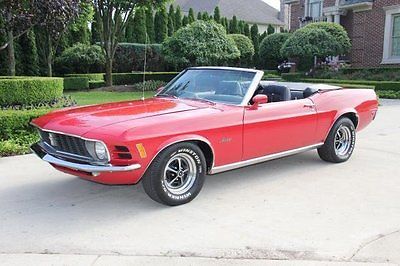 Ford : Mustang Convertible Ground Up Restored Mustang! Ford 351ci V8 Engine, C4 Automatic Trans, A/C!