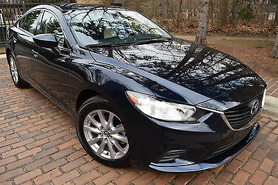 Mazda : Mazda6 SPORT-EDITION 2015 mazda 6 sport 2.5 leather cd alloys push strt skyactiv camera salvage flood