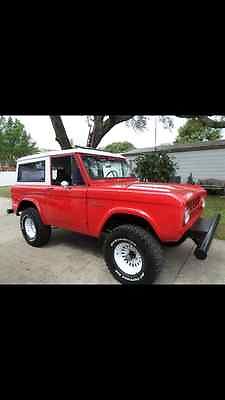 Ford : Bronco 2 DOOR 1966 ford bronco fully restored removable hardtop with sunroof new paint job 4 x 4