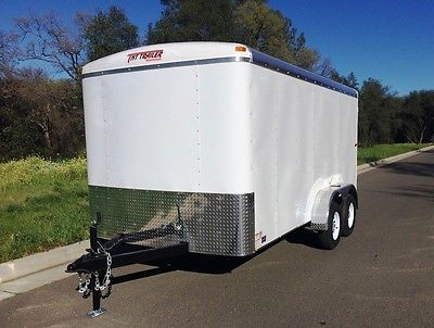 New 2015 TNT 7'x14' Enclosed Cargo Trailer