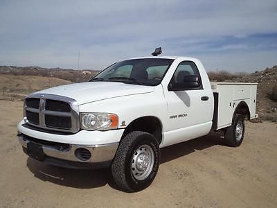 Dodge : Ram 2500 Utility 2004 dodge ram 2500 utility service bed 4 x 4 cumminsho 6 spd make offer