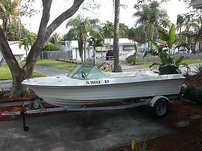 Boat 17', Motor and Trailer