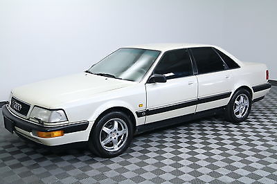 Audi : Other See Description Below 1991 audi v 8 quattro 5 speed manual extremely rare true collector s car