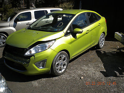 Ford : Fiesta SEL Sedan 4-Door 2012 fiesta sel lime squeeze green salvage rebuildable easy fix good bags