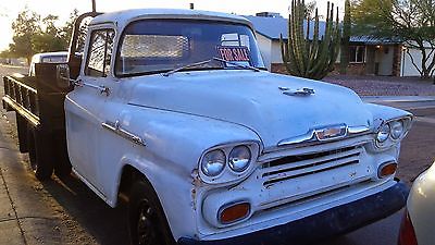 Chevrolet : Other Pickups 3800 Standard Cab Pickup 2-Door 1958 chevrolet dually 21 2 ton flatbed truck