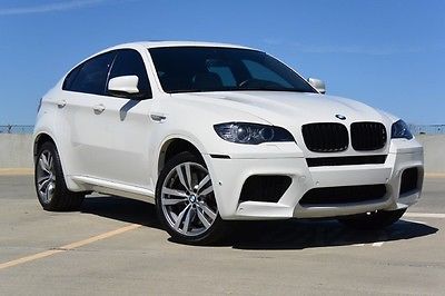 BMW : X6 M ... 555hp 102 k msrp alpine white awd loaded x 6 m 2013 14 sporty luxury suv navigation x 6 m