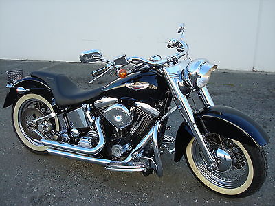 Harley-Davidson : Softail 1988 flstc heritage softail classic completely refurbished price reduced