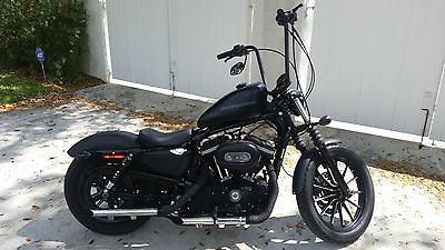 Harley-Davidson : Sportster 2010 harley davidson sportster xl 883 n iron denim black custom bobber