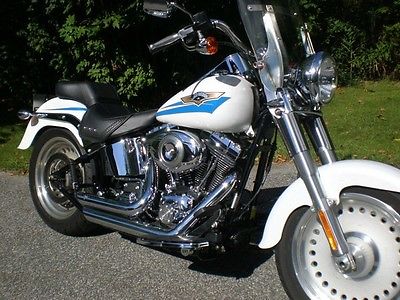 Harley-Davidson : Softail Fatboy 2007 gold white pearl