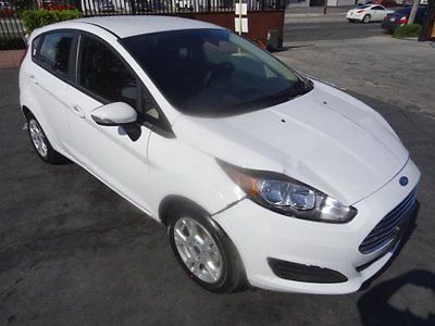 Ford : Fiesta SE 2015 ford fiesta se repairable salvage wrecked damaged fixable rebuilder save