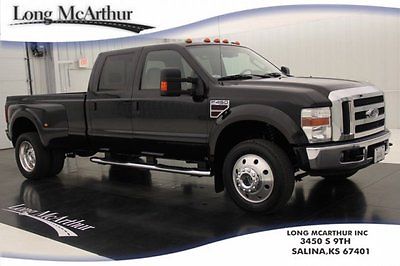 Ford : F-450 4X4 Lariat Crew Cab Dually Sunroof 31K Low Miles 08 lariat certified pre owned 6.4 v 8 diesel moonroof heated leather 4 wd