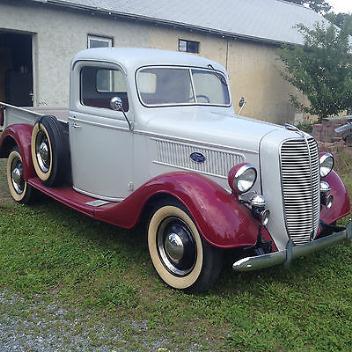 Ford : Other 1937 Ford Truck 1937 antique ford truck all original factory parts very rare